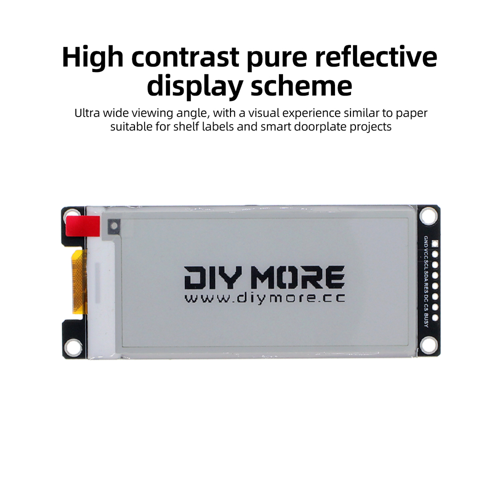 2.9'' Black White Red Yellow D - đánh giá và giá Display Epaper 2.9