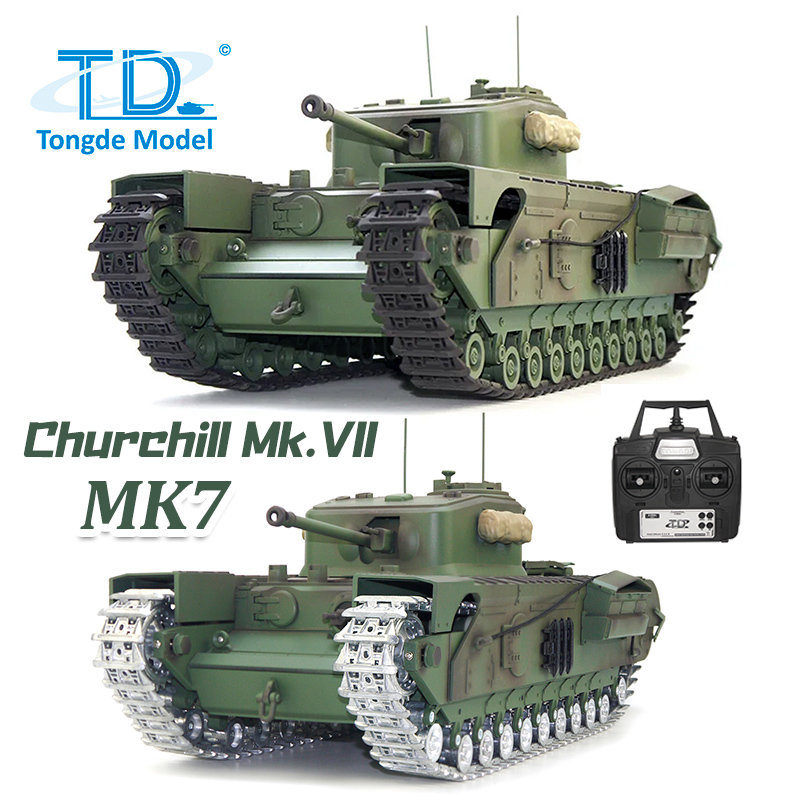 Tongde RC Tank 1/16 Churchill  - đánh giá và giá Home Automation Tutorial