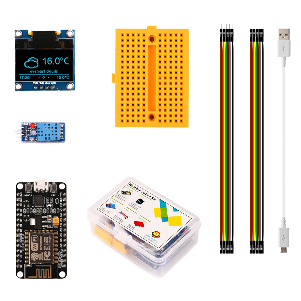 ESP8266 Trạm Thời Tiết DIY Bộ  - đánh giá và giá Esp8266 Nodemcu Board