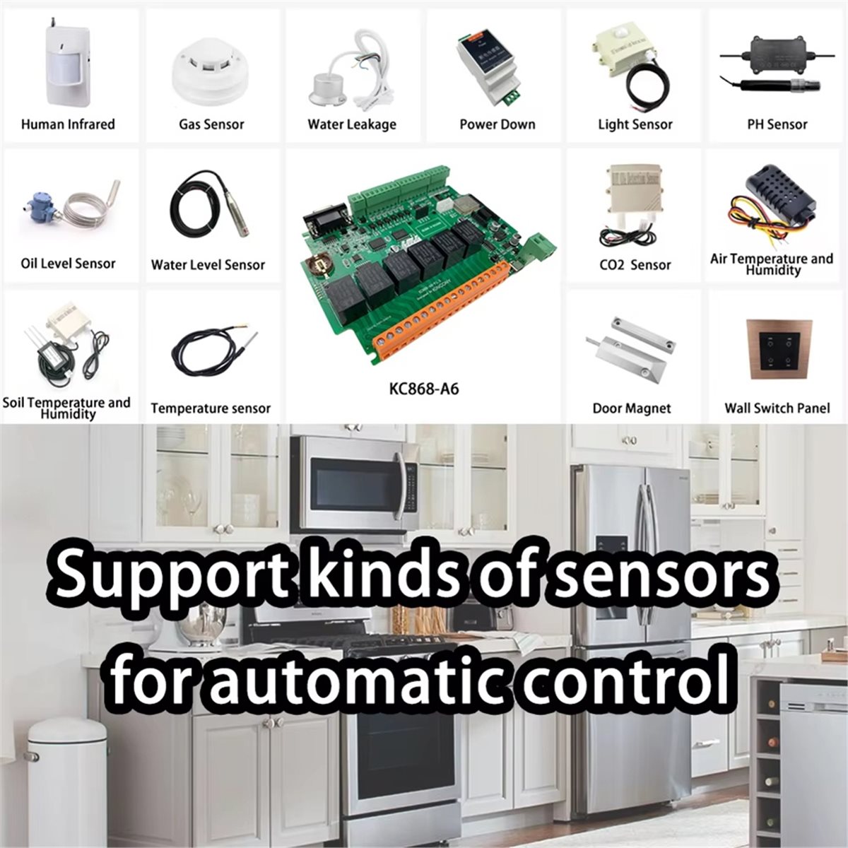 KC868-A6 Development Board MQT - đánh giá và giá Home Automation Systems Diy