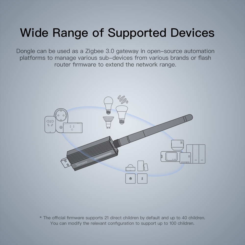 1/5 Chiếc SONOFF ZB Dongle-P Z - đánh giá và giá Home Automation Tutorial