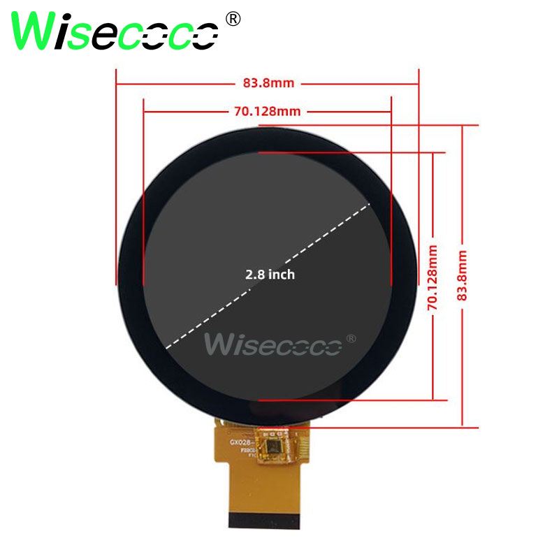 Circle Touchscreen 2.8 Inch 48 - đánh giá và giá Home Automation Raspberry Pi