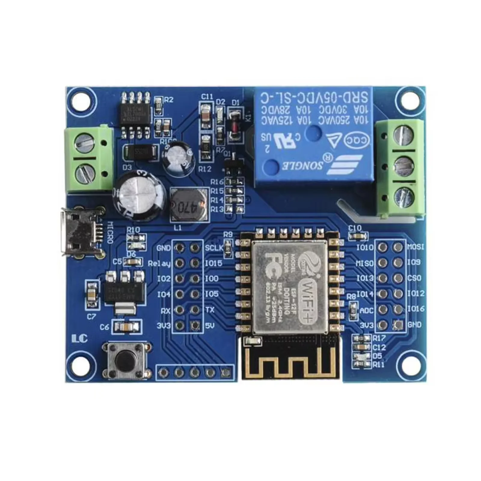 Single Channel WiFi Relay Modu - đánh giá và giá Relay 8 Channel Board
