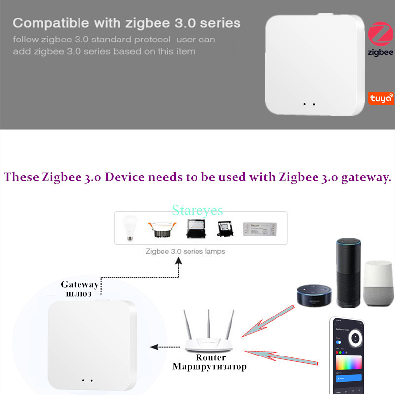 Dây Đèn LED Thông Minh Tuya Zi - đánh giá và giá Zigbee Coordinator Stick